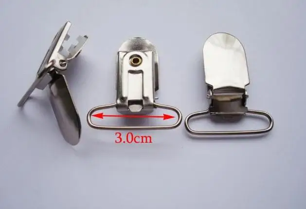 30mm/35mm Hot selling plastic pad suspender clips braces metal clip cosplay accessories garment protect clip
30mm/35mm Hot selling plastic pad suspender clips braces metal clip cosplay accessories garment protect clip