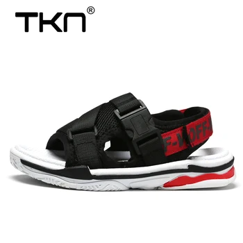 TKN 2019 NEW Beach Sandals Casual Fashion Soft Flat Shoes Non-slip Soft Sandals Middle Child Summer Breathable Kids Sport Shoes
TKN 2019 NEW Beach Sandals Casual Fashion Soft Flat Shoes Non-slip Soft Sandals Middle Child Summer Breathable Kids Sport Shoes