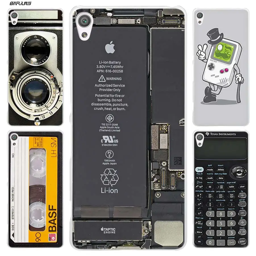 Vintage Case for Sony Xperia XA XA1 X XZ Z5 Z1 Z2 Z3 M4 Aqua M5 E4 E5 Hard Plastic Clear Coque Cover Fashion Gameboy Video tape
Vintage Case for Sony Xperia XA XA1 X XZ Z5 Z1 Z2 Z3 M4 Aqua M5 E4 E5 Hard Plastic Clear Coque Cover Fashion Gameboy Video tape