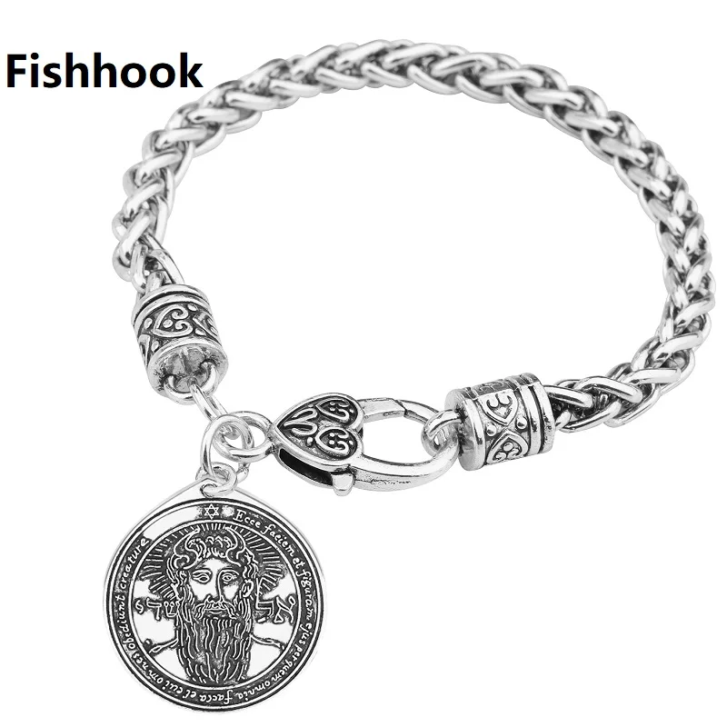 Fishhook Dropshipping Tibet SilverAdjustable Antique Star of David Charms Satan Devil Crow Valhalla Runic Viking Charm Bracelet
Fishhook Dropshipping Tibet SilverAdjustable Antique Star of David Charms Satan Devil Crow Valhalla Runic Viking Charm Bracelet