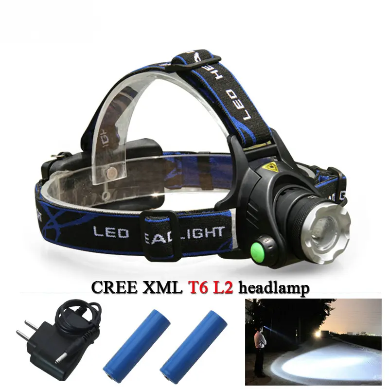 High power LED torch headlight cree t6 xml l2 zoomable head lamp 18650 rechargeable battery LED flashlight head night Lights
High power LED torch headlight cree t6 xml l2 zoomable head lamp 18650 rechargeable battery LED flashlight head night Lights