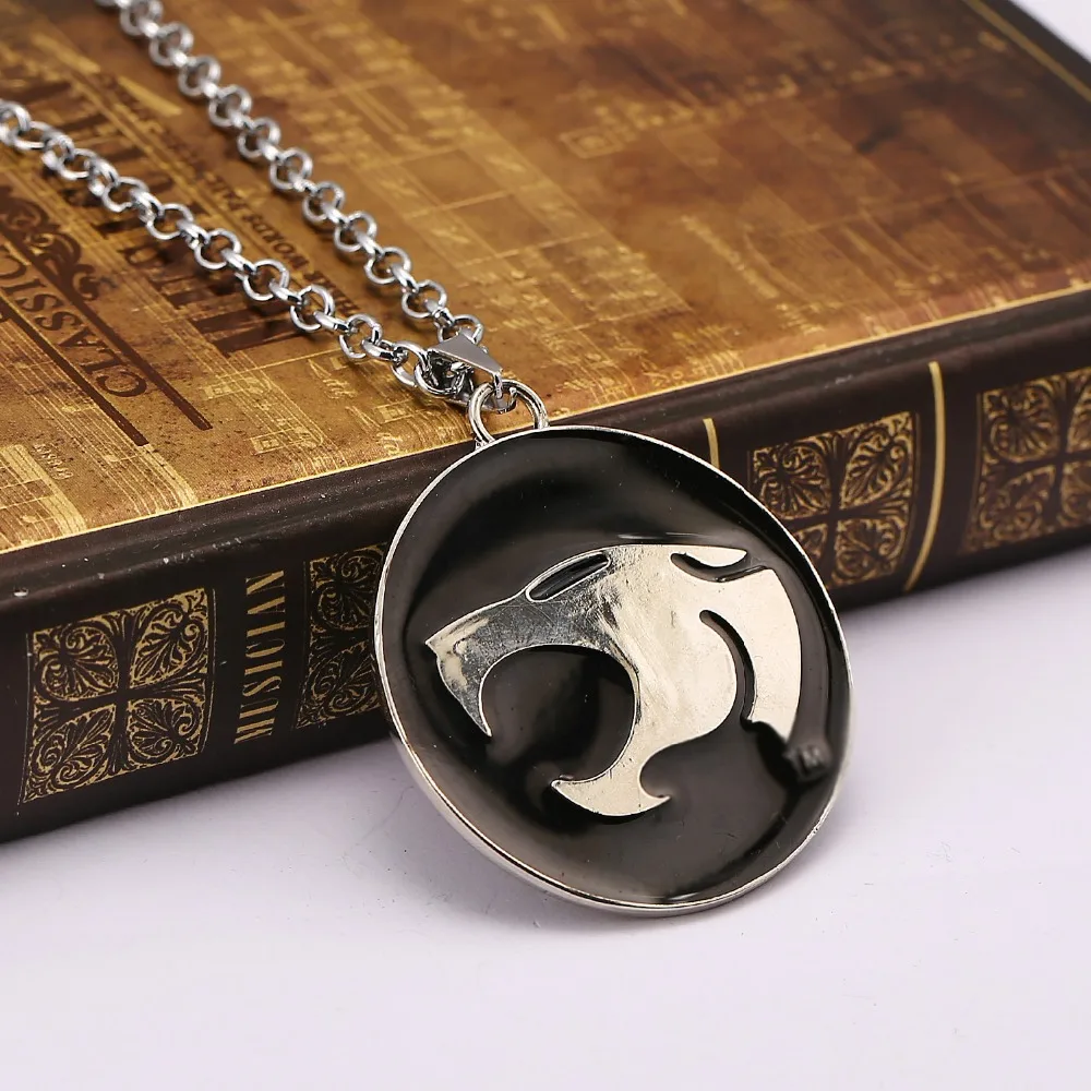Cartoon animation Thundercats Logo black silver 5x5 cm pendant necklace non-fade alloy chain 1 necklace wholesale price
Cartoon animation Thundercats Logo black silver 5x5 cm pendant necklace non-fade alloy chain 1 necklace wholesale price