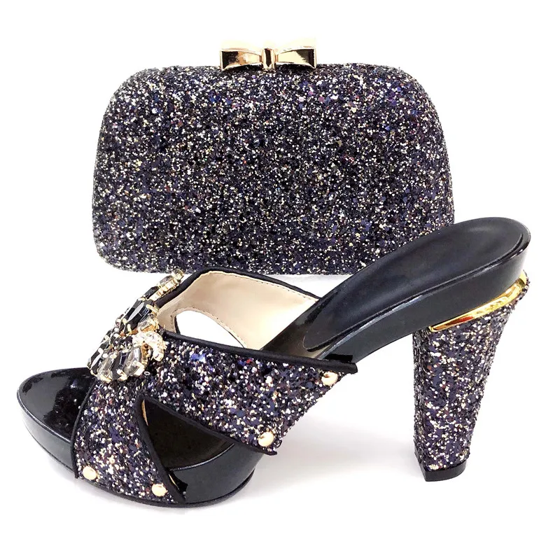 Sequins shoes and bag in black color bling shinning italian shoes and bag matching set nice shinning shoe and bag SB8352-4
Sequins shoes and bag in black color bling shinning italian shoes and bag matching set nice shinning shoe and bag SB8352-4