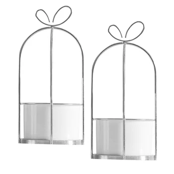 2Pcs Iron Vase Hanging Succulent Air Plants Flower Rack Planter Pot Home Garden Decor Office Shop Display, Silver
2Pcs Iron Vase Hanging Succulent Air Plants Flower Rack Planter Pot Home Garden Decor Office Shop Display, Silver