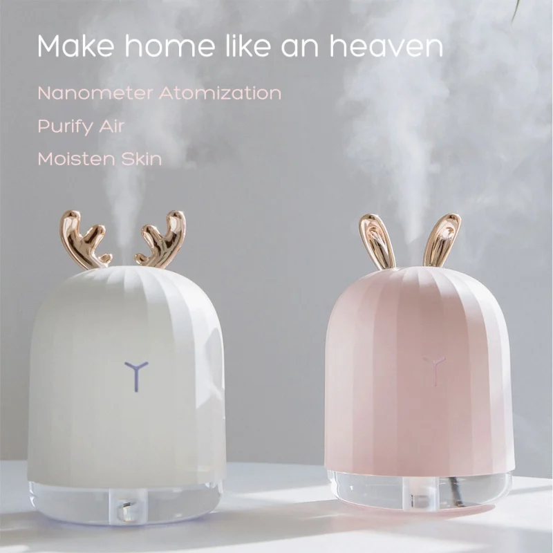 High Quality 220ML Ultrasonic Air Humidifier Essential Oil Diffuser Incense for Home Car USB Mist Maker with LED Night Lamp
High Quality 220ML Ultrasonic Air Humidifier Essential Oil Diffuser Incense for Home Car USB Mist Maker with LED Night Lamp