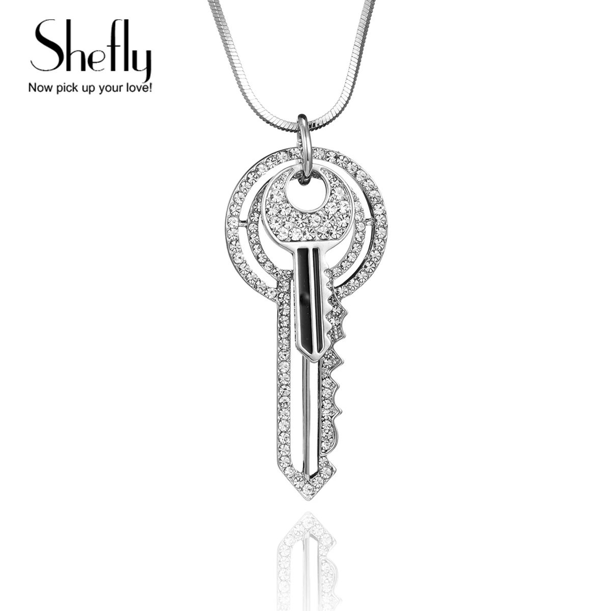 Luxury Beautiful Key Long Necklace Silver Champagne Gold Color Jewelry CZ Zirconia Choker Pendant Ladies Wedding Jewelry
Luxury Beautiful Key Long Necklace Silver Champagne Gold Color Jewelry CZ Zirconia Choker Pendant Ladies Wedding Jewelry