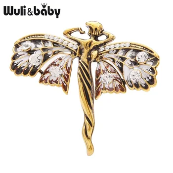 Wuli&baby Gold Color Butterfly Fairy Brooches Women Men's Alloy Insect Party Banquet Brooches Women's Bag Accessories
Wuli&baby Gold Color Butterfly Fairy Brooches Women Men's Alloy Insect Party Banquet Brooches Women's Bag Accessories