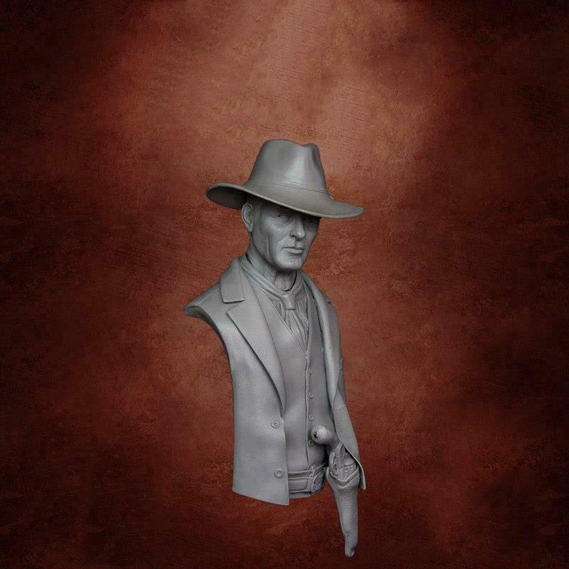 Unassambled 1/10 modern Man in Black bust Resin figure miniature model kits Unpainted
Unassambled 1/10 modern Man in Black bust Resin figure miniature model kits Unpainted