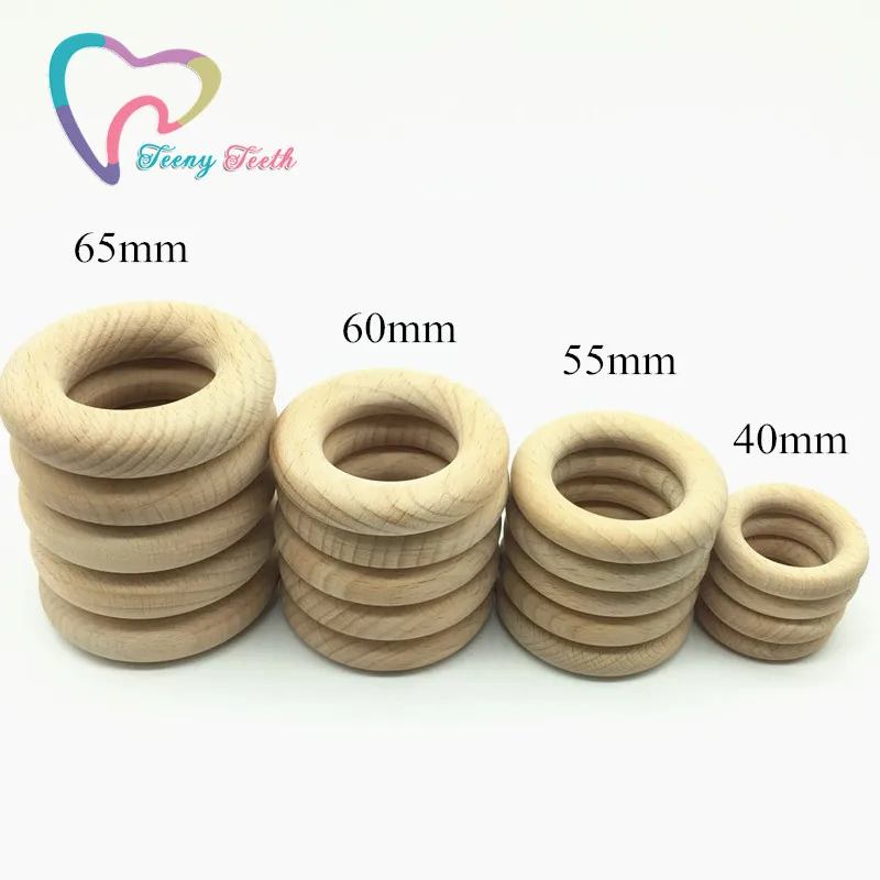 Teeny Teeth 100 PCS DIY Beech Wood TeethingRings 55MM,Wooden Teething Ring,Round Beech Wood Rings,Wood Baby Chewable Ring Toys
Teeny Teeth 100 PCS DIY Beech Wood TeethingRings 55MM,Wooden Teething Ring,Round Beech Wood Rings,Wood Baby Chewable Ring Toys