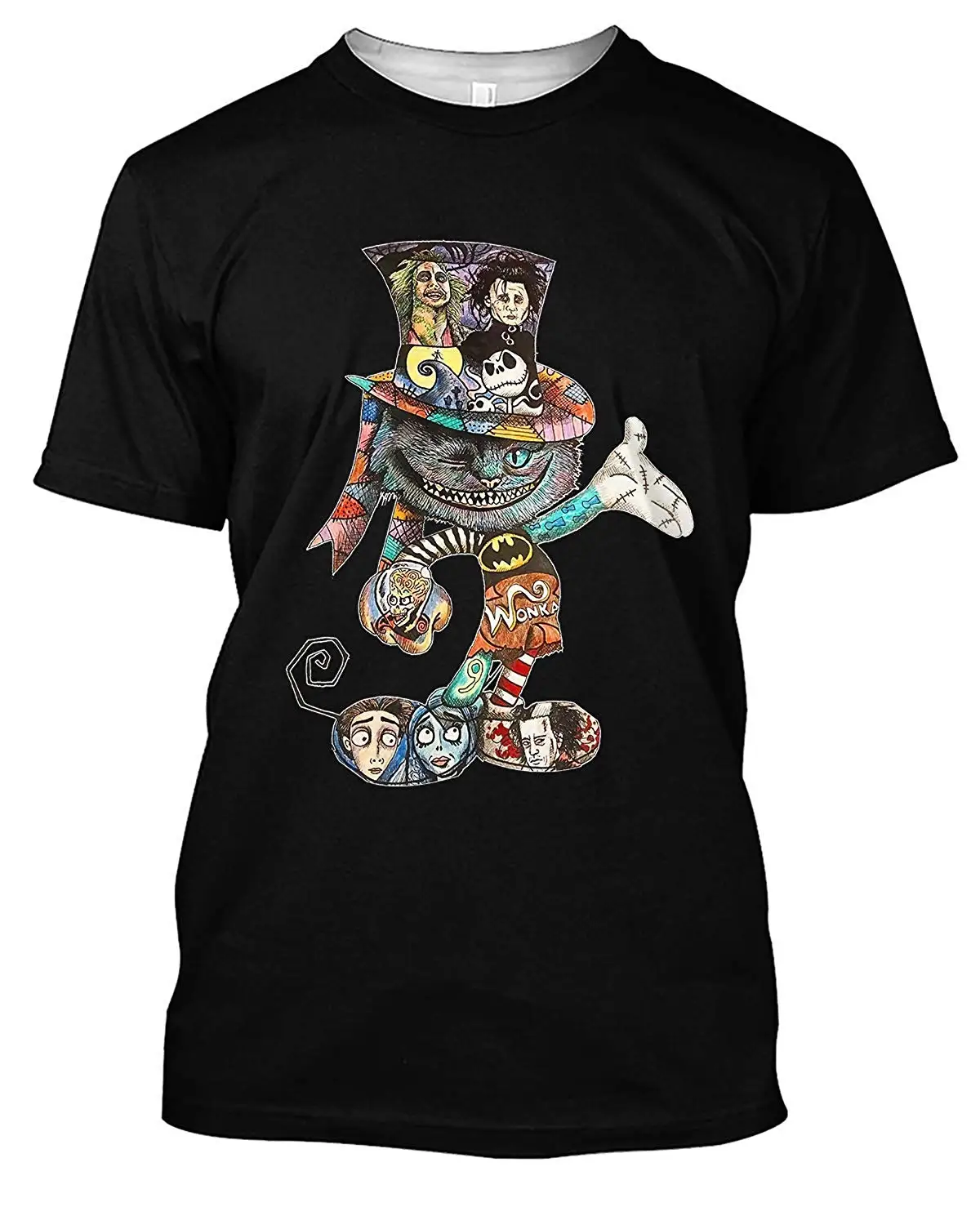 Cheshire Kitten Cartoon Alice In Wonderland T-Shirt for Women T-Shirt Novelty Cool Tops Men'S Short Sleeve T Shirt Top Tee
Cheshire Kitten Cartoon Alice In Wonderland T-Shirt for Women T-Shirt Novelty Cool Tops Men'S Short Sleeve T Shirt Top Tee