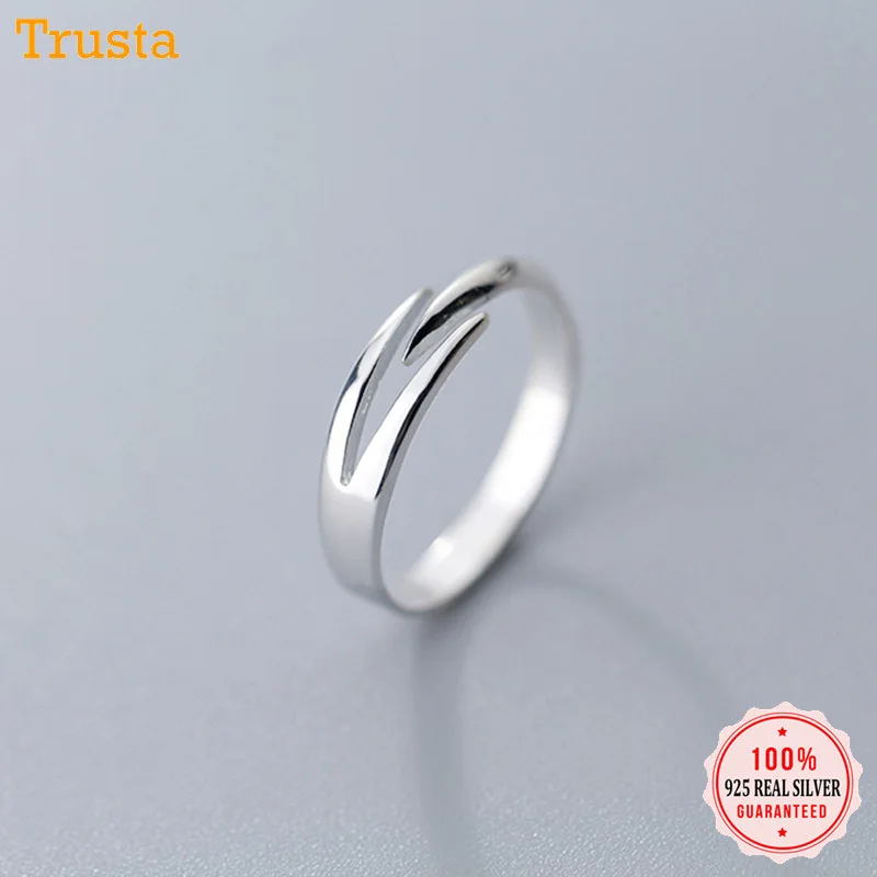 Trusta 2019 100% 925 Solid Real Sterling Silver Claws Cocktail Opening Ring Sizable 5 6 7 For Women Girl Fine Jewelry DA47
Trusta 2019 100% 925 Solid Real Sterling Silver Claws Cocktail Opening Ring Sizable 5 6 7 For Women Girl Fine Jewelry DA47