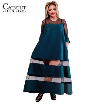CACNCUT New 2019 Summer Dress Maxi Plus Size 6XL Mesh Women Dress Casual Office Ladies Summer Long Dresses Big Size Vestidos 5XL
CACNCUT New 2019 Summer Dress Maxi Plus Size 6XL Mesh Women Dress Casual Office Ladies Summer Long Dresses Big Size Vestidos 5XL