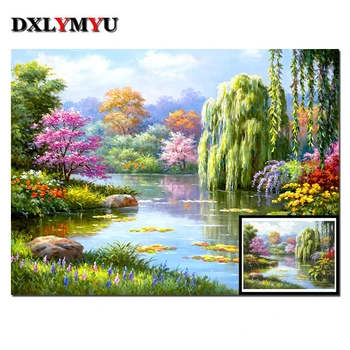 DIY Diamond Embroidery,Square Diamond Mosaic Natural Landscape Full Rhinestone 5D Diamond Painting Cross Stitch,Needlework
DIY Diamond Embroidery,Square Diamond Mosaic Natural Landscape Full Rhinestone 5D Diamond Painting Cross Stitch,Needlework
