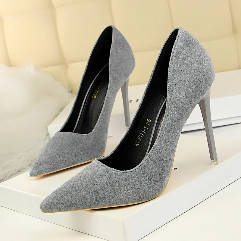 AGUTZM Fashion Concise Stiletto Shoes Woman High Heel Red Heels Escarpins Sexy Hauts Hells Shallow Pointed Toe Suede Salto Alto
AGUTZM Fashion Concise Stiletto Shoes Woman High Heel Red Heels Escarpins Sexy Hauts Hells Shallow Pointed Toe Suede Salto Alto