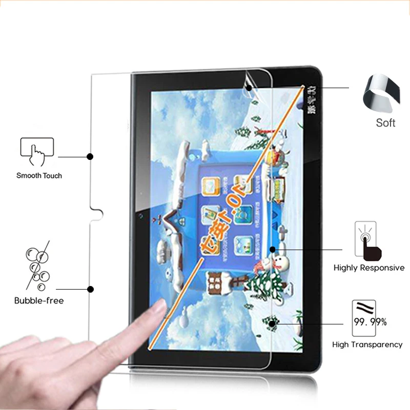 BEST HD lcd screen protector film For Noah U20 10.1inch Clear glossy front screen protective films with clean cloth
BEST HD lcd screen protector film For Noah U20 10.1inch Clear glossy front screen protective films with clean cloth