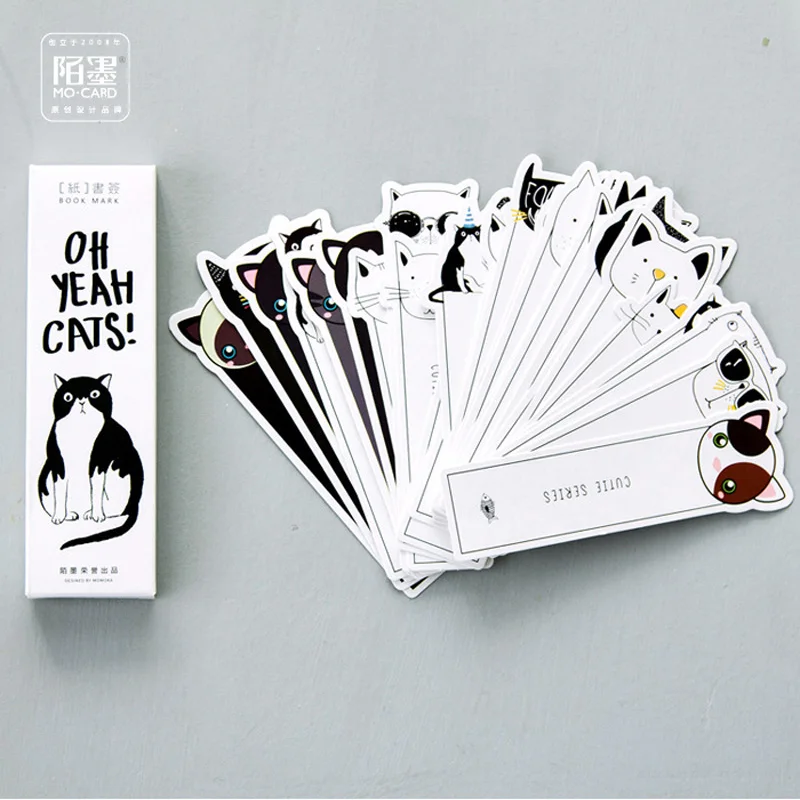 30pcs/pack Kawaii Cute Oh Yeah Cats Paper Bookmark Decorative Craft Marker of Page Stationery Gift Film Stick Label
30pcs/pack Kawaii Cute Oh Yeah Cats Paper Bookmark Decorative Craft Marker of Page Stationery Gift Film Stick Label