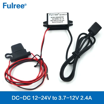 Quick Charge QC 3.0 USB Car Battery Charger QC3.0 12V/24V to Automatic 3.6V/5V/9V/12V 2.4A 4.2A for Charging Smartphone
Quick Charge QC 3.0 USB Car Battery Charger QC3.0 12V/24V to Automatic 3.6V/5V/9V/12V 2.4A 4.2A for Charging Smartphone