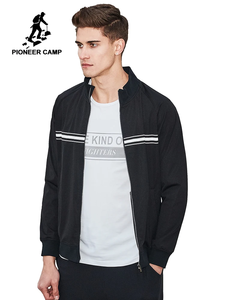 Pioneer Camp New design spring jacket coat men brand-clothing fashion black jacket men top quality casual coat male AJK703006
Pioneer Camp New design spring jacket coat men brand-clothing fashion black jacket men top quality casual coat male AJK703006