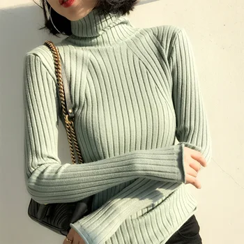 turtleneck sweater women autumn and winter knitted slim stretch pullovers bottoming pull tops knitwear
turtleneck sweater women autumn and winter knitted slim stretch pullovers bottoming pull tops knitwear