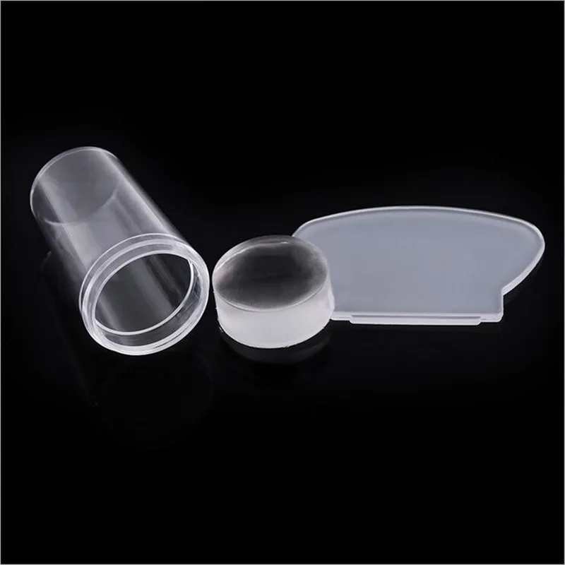 1 psc Nail Art Scrub handle transparent jelly Silica Gel Stamp And Scraper Set Nail Stamping Plates Template DIY Tools
1 psc Nail Art Scrub handle transparent jelly Silica Gel Stamp And Scraper Set Nail Stamping Plates Template DIY Tools