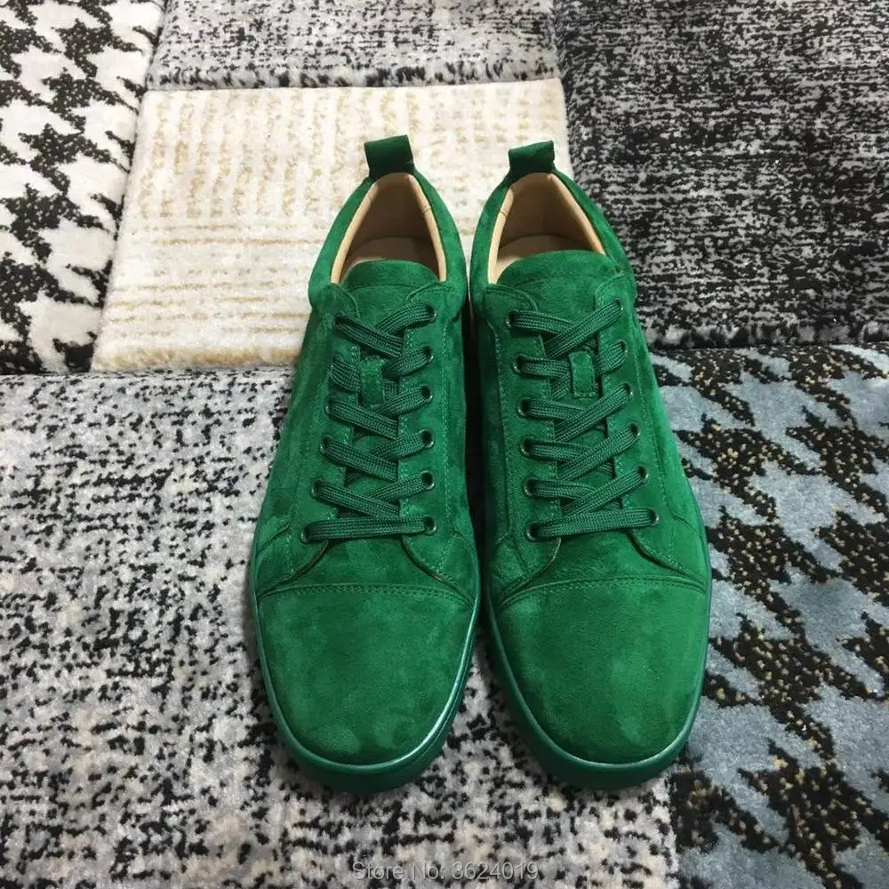 Low Cut cl andgz Green Flat Lace up Rivets Red bottom shoes For Man Sneakers Leather Loafers 2018 Male Footwear Spring Autumn
Low Cut cl andgz Green Flat Lace up Rivets Red bottom shoes For Man Sneakers Leather Loafers 2018 Male Footwear Spring Autumn