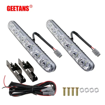 GEETANS Car Running light DRL High Power High/Low Beam Warning Driving Fog Lamp LED Daytime Running Lights AE
GEETANS Car Running light DRL High Power High/Low Beam Warning Driving Fog Lamp LED Daytime Running Lights AE
