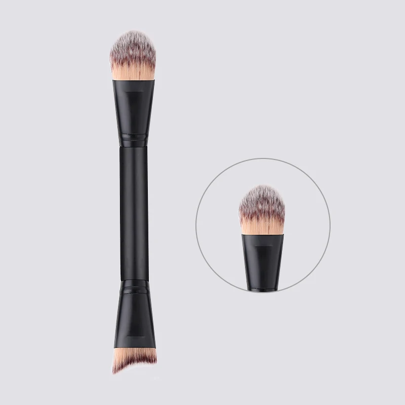 BBL 1pcs Black Double-Ended Makeup Brushes Pro Angled Multi-use Foundation Sculpting Bronzing Powder Full Coverage Make Up Brush
BBL 1pcs Black Double-Ended Makeup Brushes Pro Angled Multi-use Foundation Sculpting Bronzing Powder Full Coverage Make Up Brush