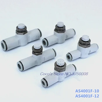 5 pcs AS4001F-10/AS4001F-12 3-12mm pipe adjust throttle valve one-touch fittings SMC typ
5 pcs AS4001F-10/AS4001F-12 3-12mm pipe adjust throttle valve one-touch fittings SMC typ