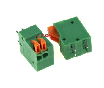 10PCS 2.54mm Terminal Blocks Connector 2P KF141R Can be stitching Straight Pin Green Environmental Protection 150V/2A
10PCS 2.54mm Terminal Blocks Connector 2P KF141R Can be stitching Straight Pin Green Environmental Protection 150V/2A