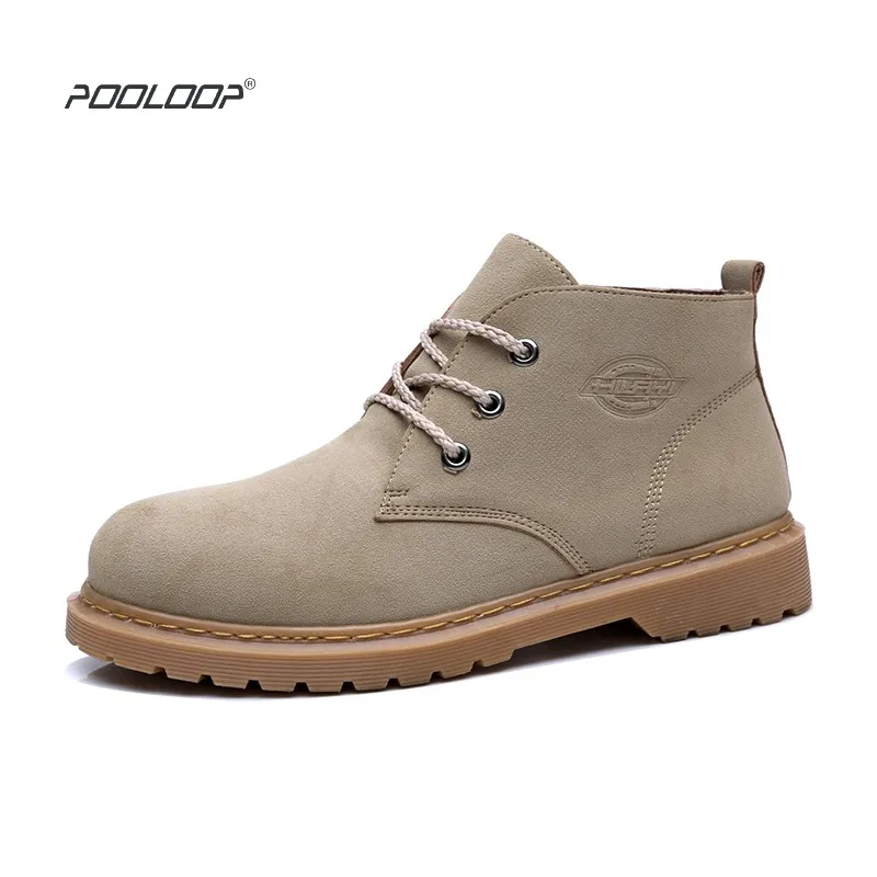 POOLOOP Autumn 2018 New Men Winter Split Leather Shoe Work Shoes Footwear Fashion Rubber Ankle Shoes zapatos de hombre Men shoes
POOLOOP Autumn 2018 New Men Winter Split Leather Shoe Work Shoes Footwear Fashion Rubber Ankle Shoes zapatos de hombre Men shoes