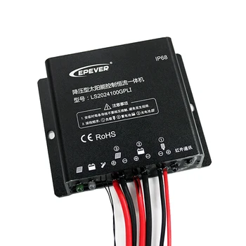 20A 12V 24V EPSOLAR LS2024100GPLI Solar charger controller timer IP67 Waterproof IR mobile APP
20A 12V 24V EPSOLAR LS2024100GPLI Solar charger controller timer IP67 Waterproof IR mobile APP