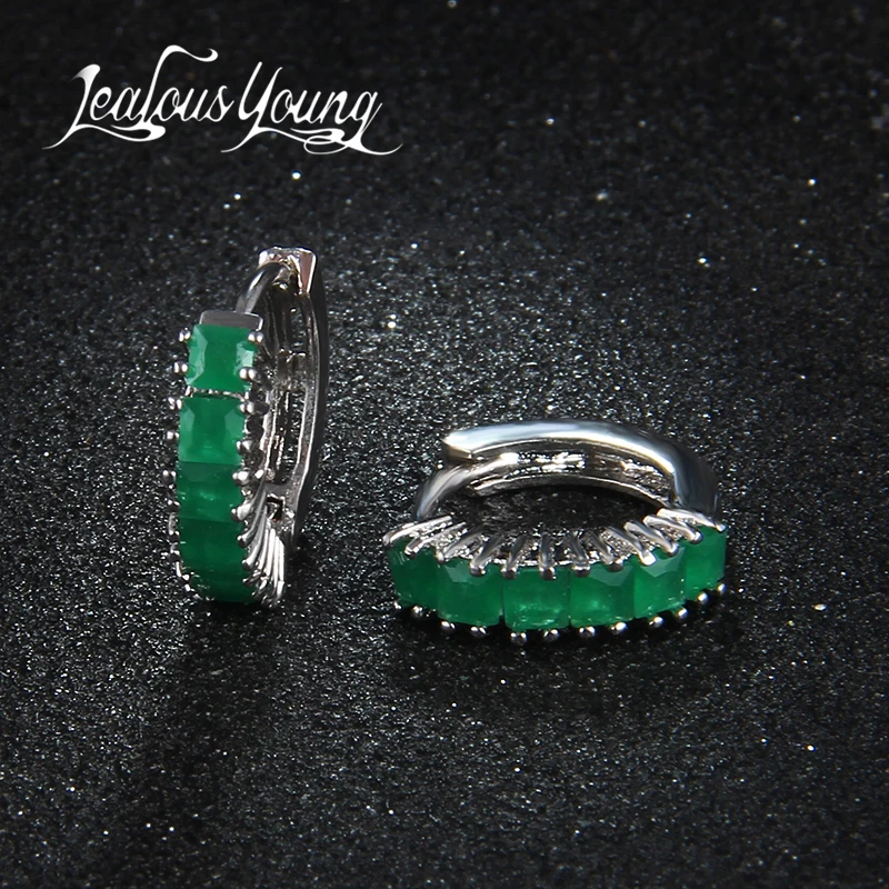 Bohemian Punk Men Hoop Earrings Inlay Ethnic CZ Green Stone Women Earings for Party Gift boucle d'oreille AE383
Bohemian Punk Men Hoop Earrings Inlay Ethnic CZ Green Stone Women Earings for Party Gift boucle d'oreille AE383