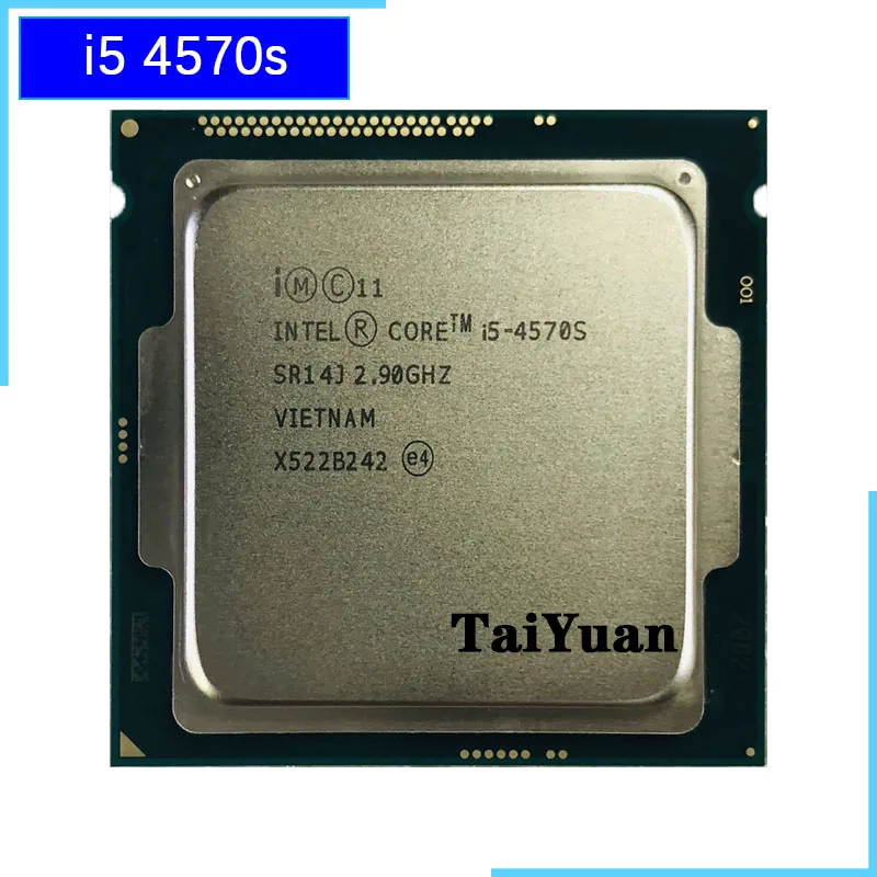 Intel Core i5-4570S i5 4570s 2.9 GHz Quad-Core Quad-Thread CPU Processor 6M 65W LGA 1150
Intel Core i5-4570S i5 4570s 2.9 GHz Quad-Core Quad-Thread CPU Processor 6M 65W LGA 1150