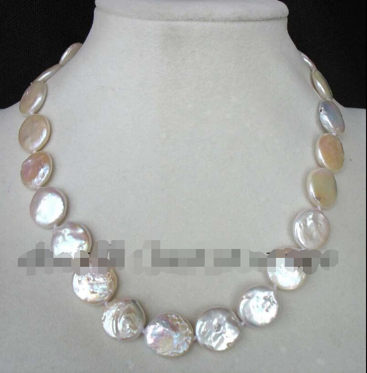 Free shipping >>>>>freshwater pearl white coin 15-16mm necklace 17
Free shipping >>>>>freshwater pearl white coin 15-16mm necklace 17