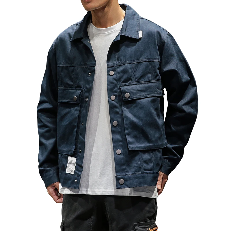 Large size Men's Jacket 2019 Men's Casual Jacket Male Turn-down Collar Coat Mens tactical jacket streetwear bomber jacket men
Large size Men's Jacket 2019 Men's Casual Jacket Male Turn-down Collar Coat Mens tactical jacket streetwear bomber jacket men