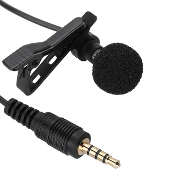 Andoer Mini Portable Wired Microphone Clip-on Lapel Lavalier Hands-free 3.5mm Jack Condenser Mic for iPhone iPad Smartphones
Andoer Mini Portable Wired Microphone Clip-on Lapel Lavalier Hands-free 3.5mm Jack Condenser Mic for iPhone iPad Smartphones