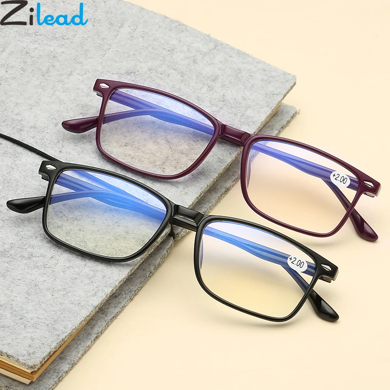 Zilead TR90 Anti Blue-Ray Reading Glasses Comfty Clear Lens HD Presbyopic Glasses Eyewear With Diopter For Women&Men
Zilead TR90 Anti Blue-Ray Reading Glasses Comfty Clear Lens HD Presbyopic Glasses Eyewear With Diopter For Women&Men