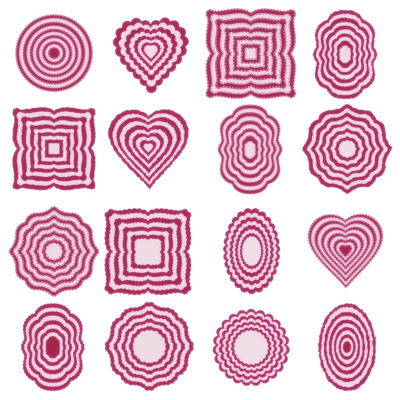Multi-piece Frame Metal Cutting Die Stencil For Diy Scrapbooking Paper Cards Crafts Newest Embossing 2019 Dies Cutter Decorative
Multi-piece Frame Metal Cutting Die Stencil For Diy Scrapbooking Paper Cards Crafts Newest Embossing 2019 Dies Cutter Decorative