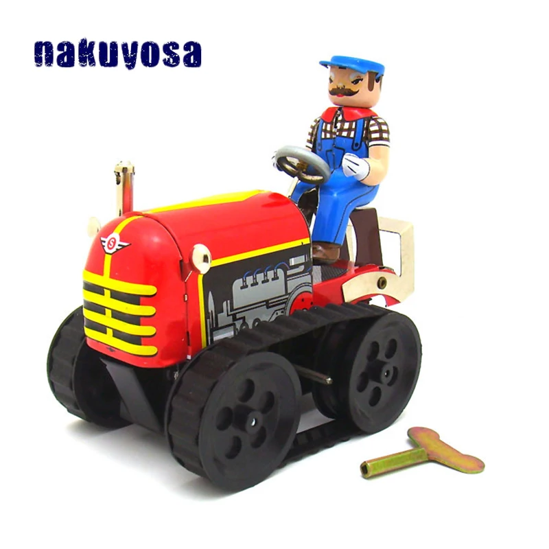 Handmade Classic Toys For Adults Collection Simulation Diecast Tractor Tin Toys Metal Wind Up Clockwork Tractor Toys For Kids
Handmade Classic Toys For Adults Collection Simulation Diecast Tractor Tin Toys Metal Wind Up Clockwork Tractor Toys For Kids