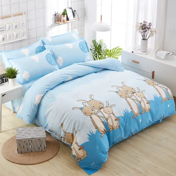 Gray Rabbits Home Textile Printed Bedding Set Bed Cover Bed SheetBoy Girl Kid Teen Duvet Cover Pillowcase Bed Linen Bedclothes
Gray Rabbits Home Textile Printed Bedding Set Bed Cover Bed SheetBoy Girl Kid Teen Duvet Cover Pillowcase Bed Linen Bedclothes