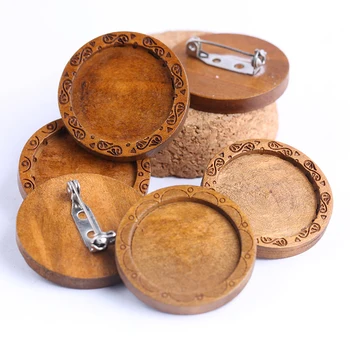 5pcs Round Wood Cabochon Brooch Base Settings 25mm Dia Bezel Blanks Diy Brooches Backing Pins For Jewelry Making
5pcs Round Wood Cabochon Brooch Base Settings 25mm Dia Bezel Blanks Diy Brooches Backing Pins For Jewelry Making