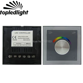 TM01 Touch Panel RGB Led Dimmer Controller 3 Channel DC12-24V Common Anode Max Power 288W Portable Lighting Accessories
TM01 Touch Panel RGB Led Dimmer Controller 3 Channel DC12-24V Common Anode Max Power 288W Portable Lighting Accessories