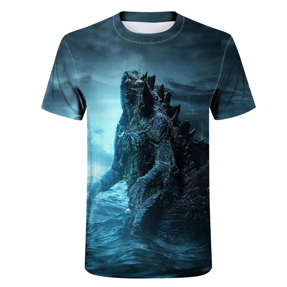 New summer shirt women's / men's T-shirt movie Godzilla: Monster King 3D printing T-shirt Harajuku style T-shirt streetwear cool
New summer shirt women's / men's T-shirt movie Godzilla: Monster King 3D printing T-shirt Harajuku style T-shirt streetwear cool