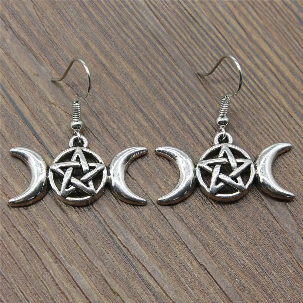 WYSIWYG Fashion Handmade Moon Goddess Star Drop Earrings, Vintage Moon Goddess Star Earring Jewelry Gift For Women Dropshipping
WYSIWYG Fashion Handmade Moon Goddess Star Drop Earrings, Vintage Moon Goddess Star Earring Jewelry Gift For Women Dropshipping