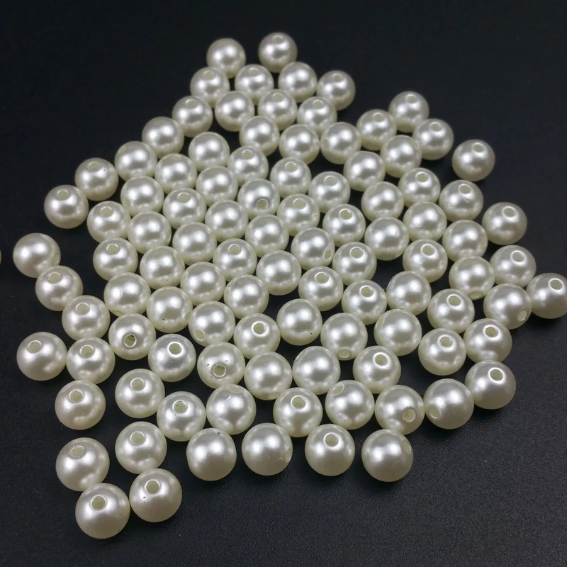Imitation Pearl Round Beads 4 6 8 10mm Dia for DIY Jewelry Findings Making Accessories
Imitation Pearl Round Beads 4 6 8 10mm Dia for DIY Jewelry Findings Making Accessories