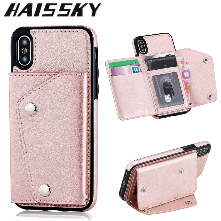 Flip Leather Case For iPhone X XR XS Max 8 7 Plus Case Card Holder Wallet Coque Soft Back Cover For iPhone 6 6S Plus Phone Cases
Flip Leather Case For iPhone X XR XS Max 8 7 Plus Case Card Holder Wallet Coque Soft Back Cover For iPhone 6 6S Plus Phone Cases