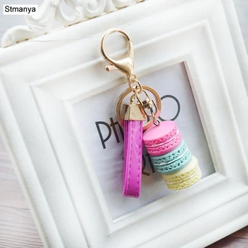 Fashion Tassel Key Chain New Car keychain Bag Charm Accessories Car key Ring Macaron Cake Phone Best Gift jewelry K1276
Fashion Tassel Key Chain New Car keychain Bag Charm Accessories Car key Ring Macaron Cake Phone Best Gift jewelry K1276