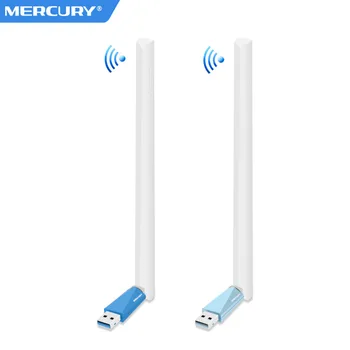 Mercury 150Mbps USB WiFi Adapter External Wireless Network Card 5dbi Antenna Wi-Fi Receiver AP Dongle 802.11g/b/n for PC Windows
Mercury 150Mbps USB WiFi Adapter External Wireless Network Card 5dbi Antenna Wi-Fi Receiver AP Dongle 802.11g/b/n for PC Windows