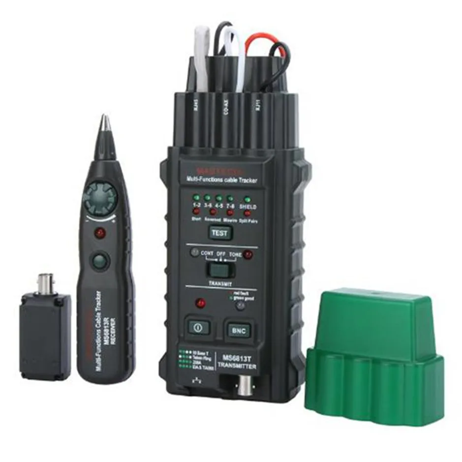 Многофункциональный векторный кабельный трекер Mastech MS6813 сетевой анализатор RJ45