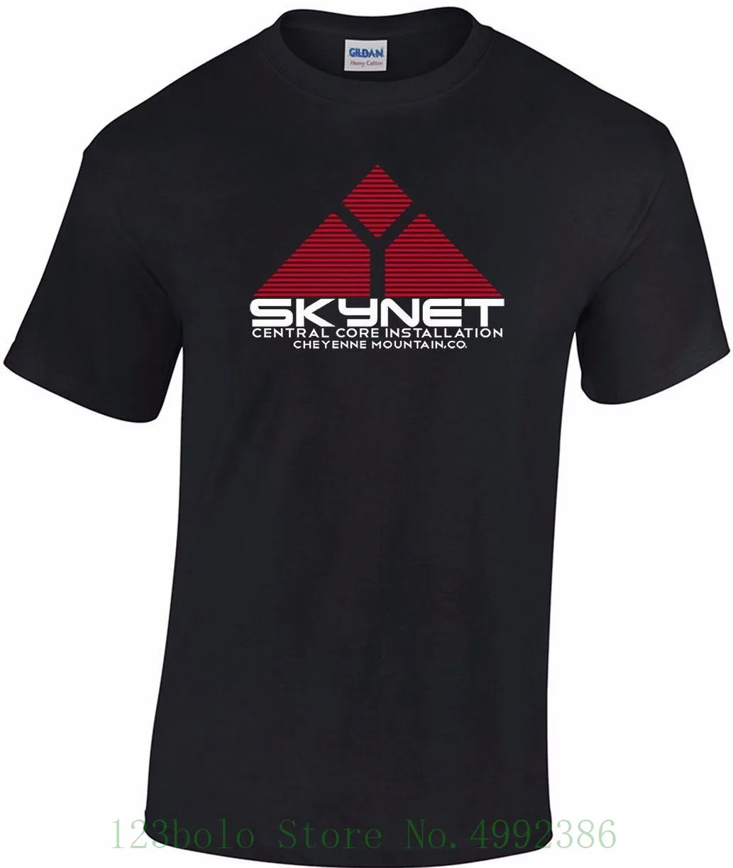 Skynet T Shirt Central Core Cyberdyne Terminator Ai Intelligence Unisex Ladies Black Casual Tshirt Men Brand
Skynet T Shirt Central Core Cyberdyne Terminator Ai Intelligence Unisex Ladies Black Casual Tshirt Men Brand